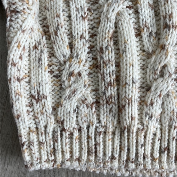Rylee + Cru Cable Knit Sweater Top Pullover Neutral 18-24 M‎ NWT Winter Classic - Picture 4 of 11